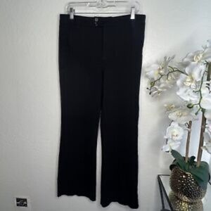 Nydj high waisted black stretchy pants 10